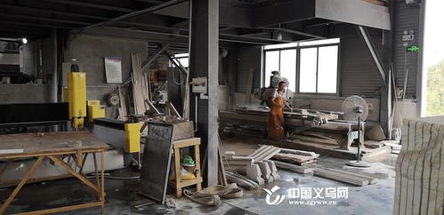 對散亂污說 不 義烏香溪路石材加工區(qū)整治見效