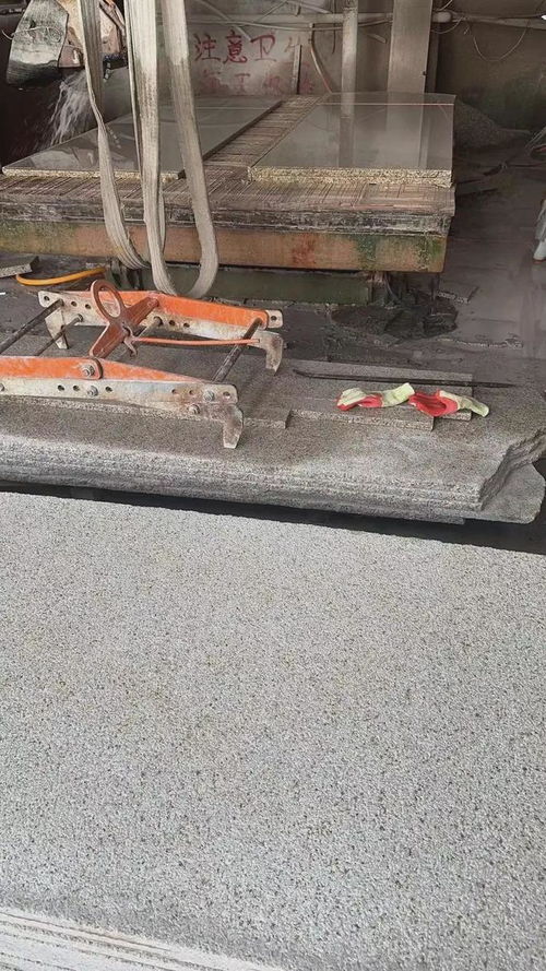 芝麻白石材廠家加工芝麻白荔枝面,火燒面及路沿石
